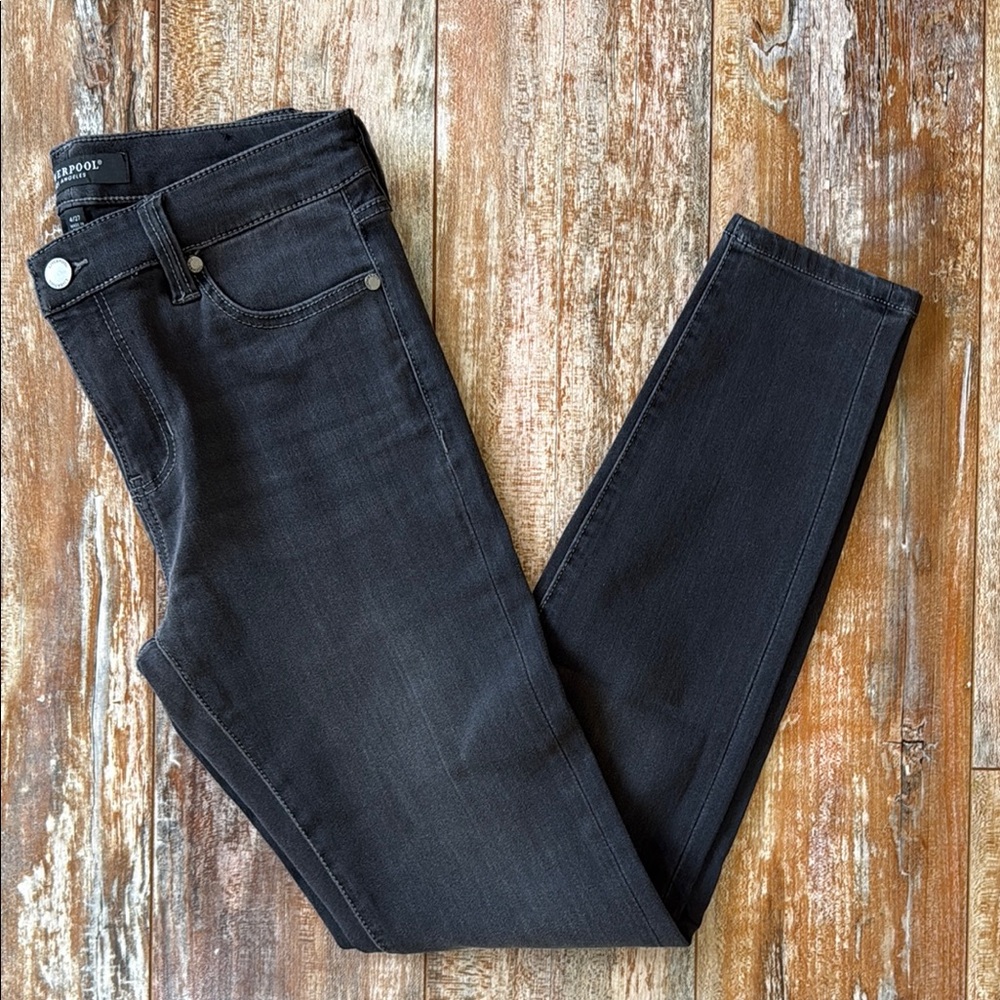 Liverpool Black Skinny Jeans Stretchy Denim